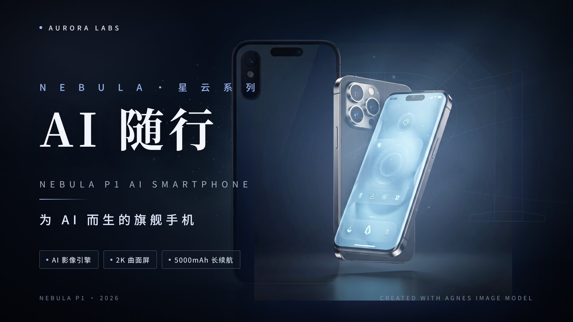 手机产品海报