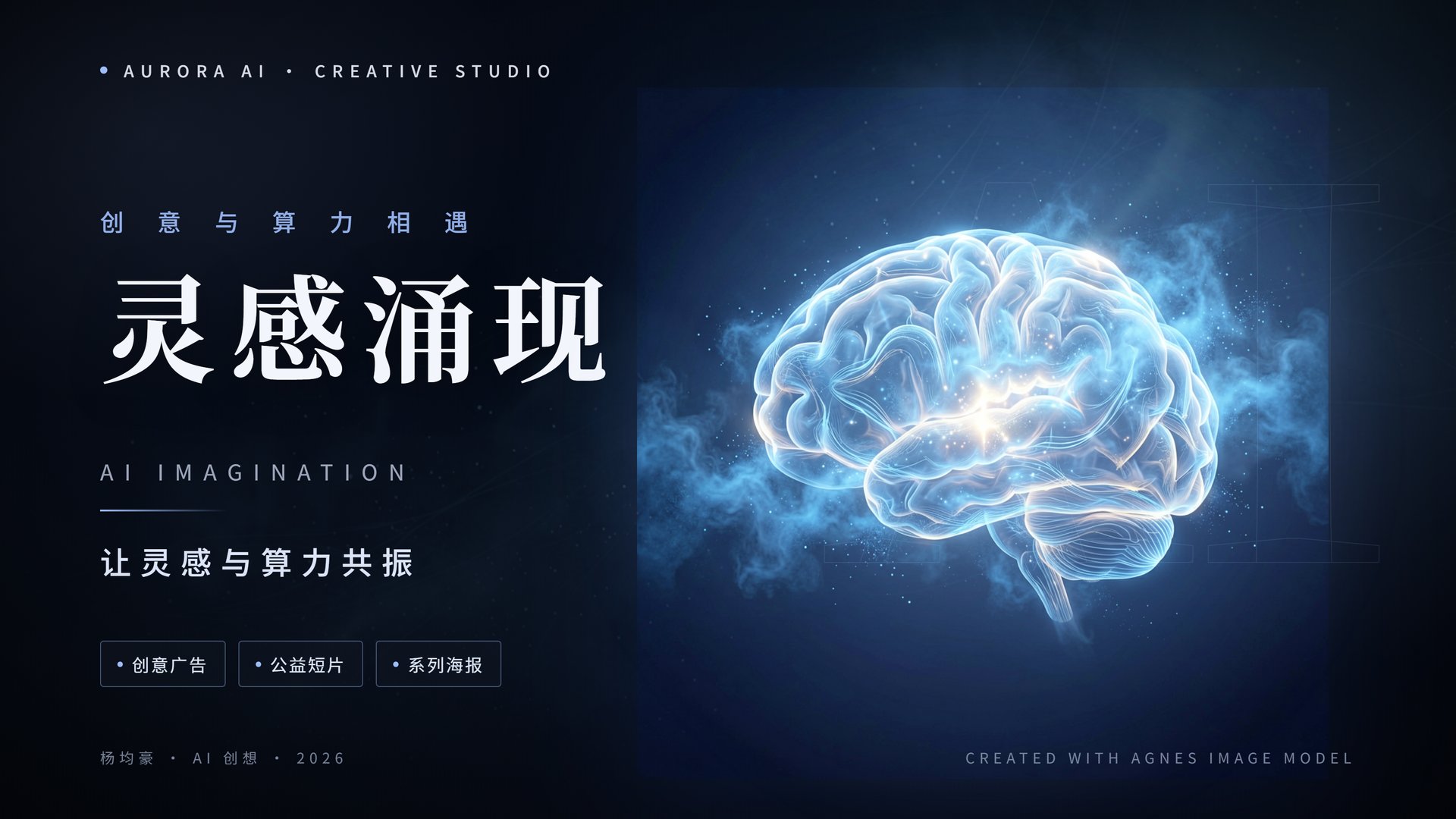AI 主题海报